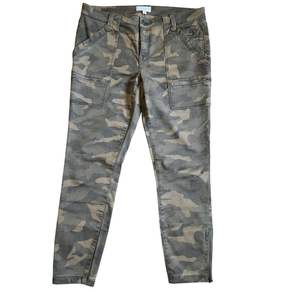 Joie Park Camouflage Cargo Skinny Pants - 32 - Picture 4 of 13